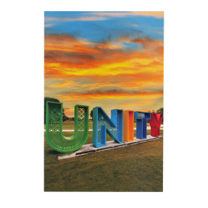 Postcard: Sunset at Unity Park