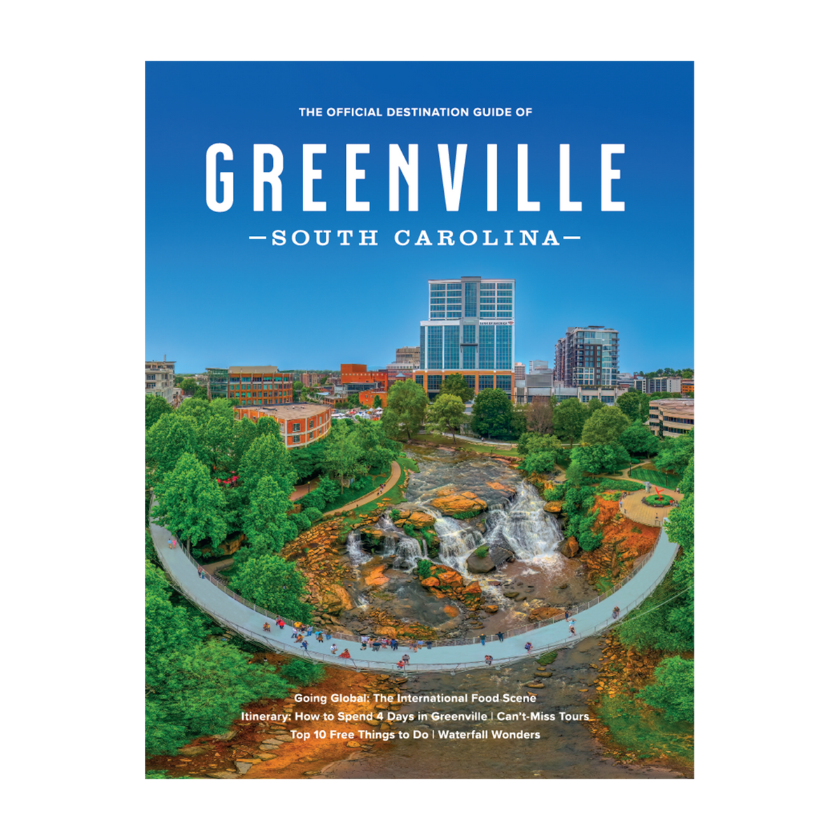 2024 Official Destination Guide of Greenville, SC (Single Copy