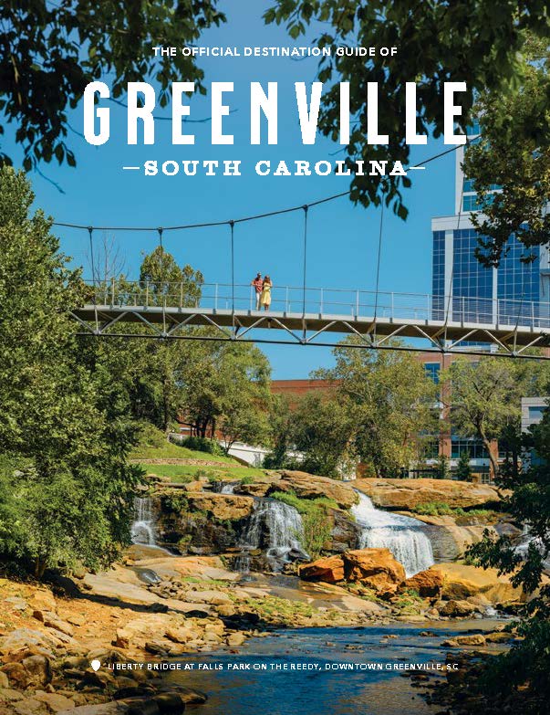 2025 Official Destination Guide of Greenville, SC (Single Copy)