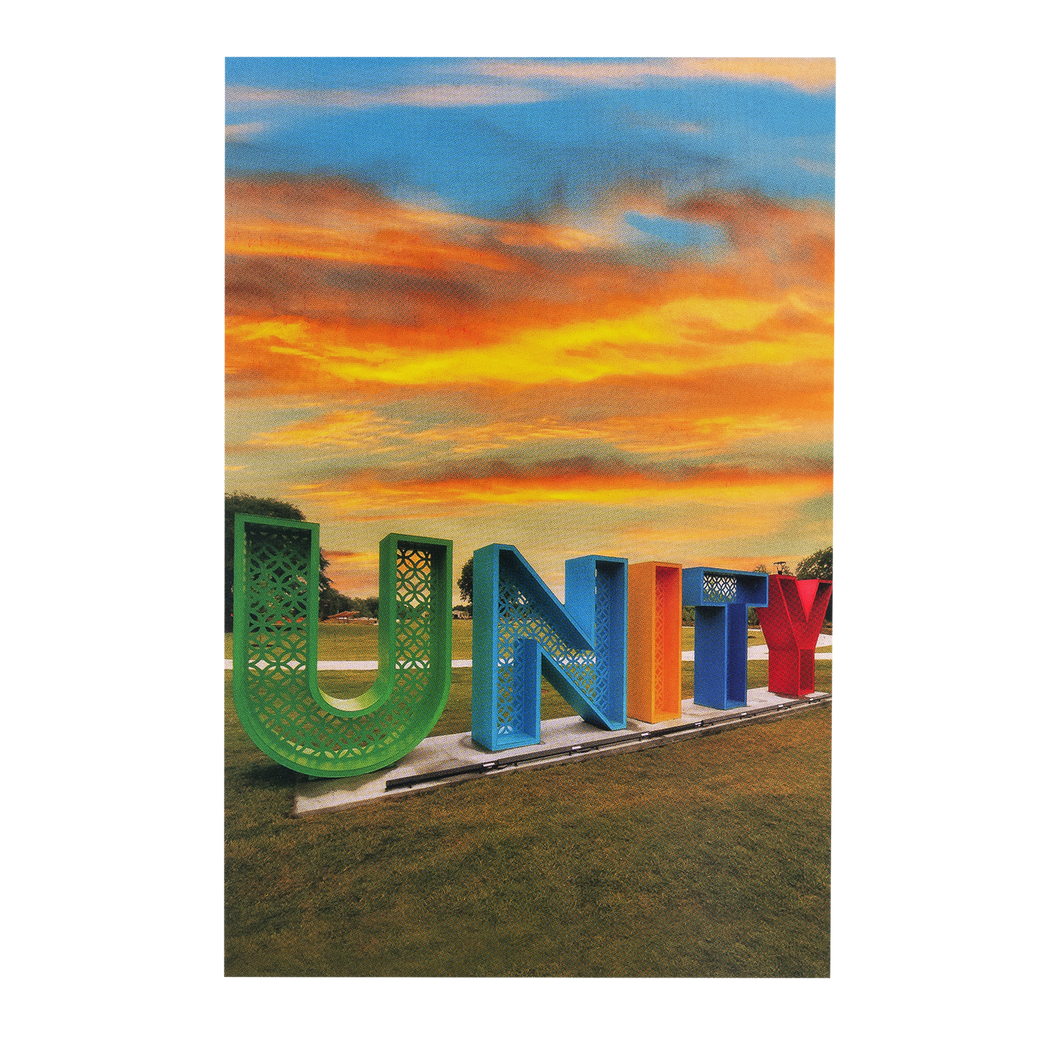 Postcard: Sunset at Unity Park