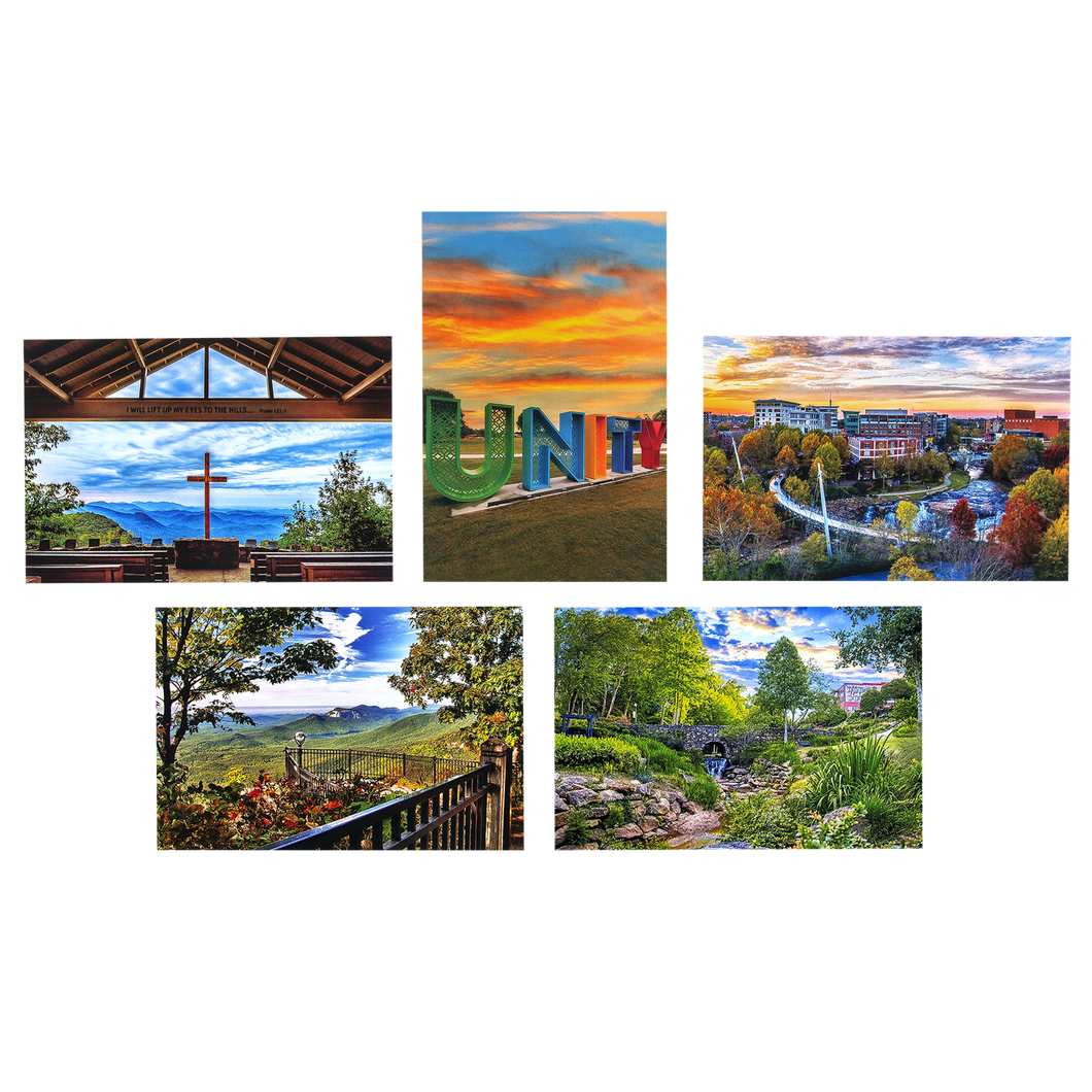 Greenville, SC Postcard Collection (Set of 5)