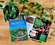 Load image into Gallery viewer, Boxes of the 2024 Official Destination Guide of Greenville, SC (35/Box)