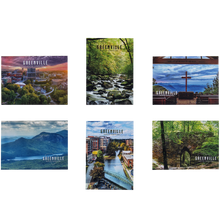 Load image into Gallery viewer, Greenville, SC Photo Magnet Collection (Set of 6)