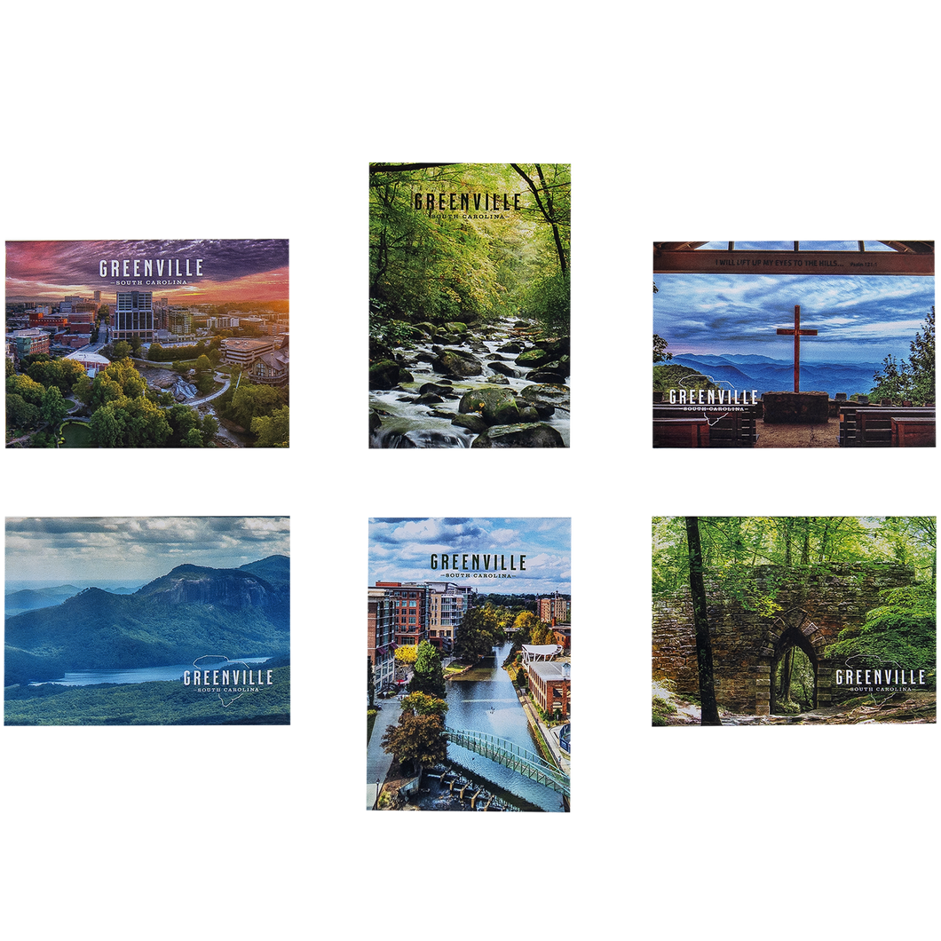 Greenville, SC Photo Magnet Collection (Set of 6)