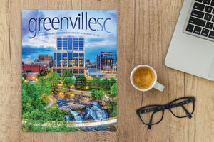*Boxes of the 2023 Official Visitor's Guide of Greenville, SC
