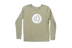 Happy G Long Sleeve Shirt (Olive Green)