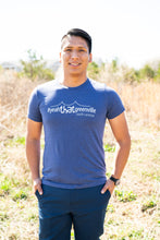Load image into Gallery viewer, #yeahTHATgreenville Liberty Bridge T-Shirt (Navy)