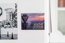 Load image into Gallery viewer, Sunrise at Caesars Head State Park Overlook Photo Magnet